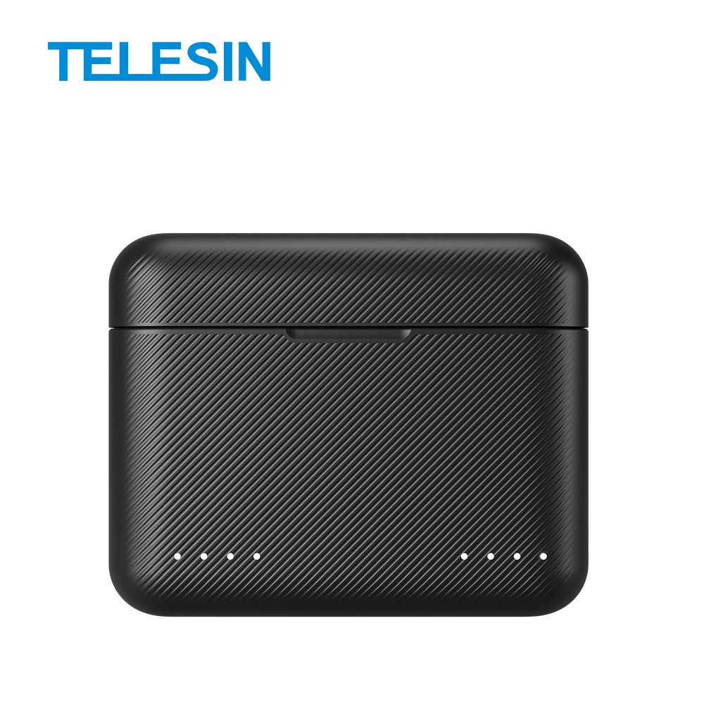 TELESIN camera accessories for Insta360 X4 Portable Dual Slot with indicator light Battery Storage Charging Box