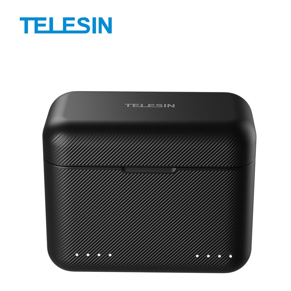 TELESIN camera accessories for Insta360 X4 Portable Dual Slot with indicator light Battery Storage Charging Box