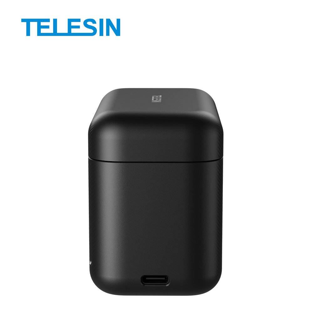 TELESIN camera accessories for Insta360 X4 Portable Dual Slot with indicator light Battery Storage Charging Box