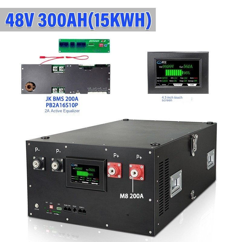 solar storagebattery 48v diy box kit 16s case metal battery accessories for 48v lifepo4 battery