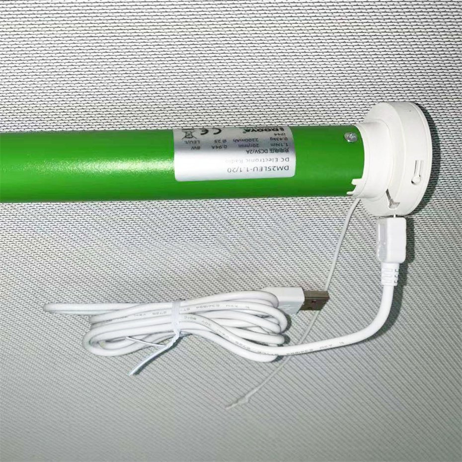 Dooya DM25mm Li Battery Rechargeable Roller Blind Electric Tubular DM25LEU-1.1N with Smart Control Motor for Curtain
