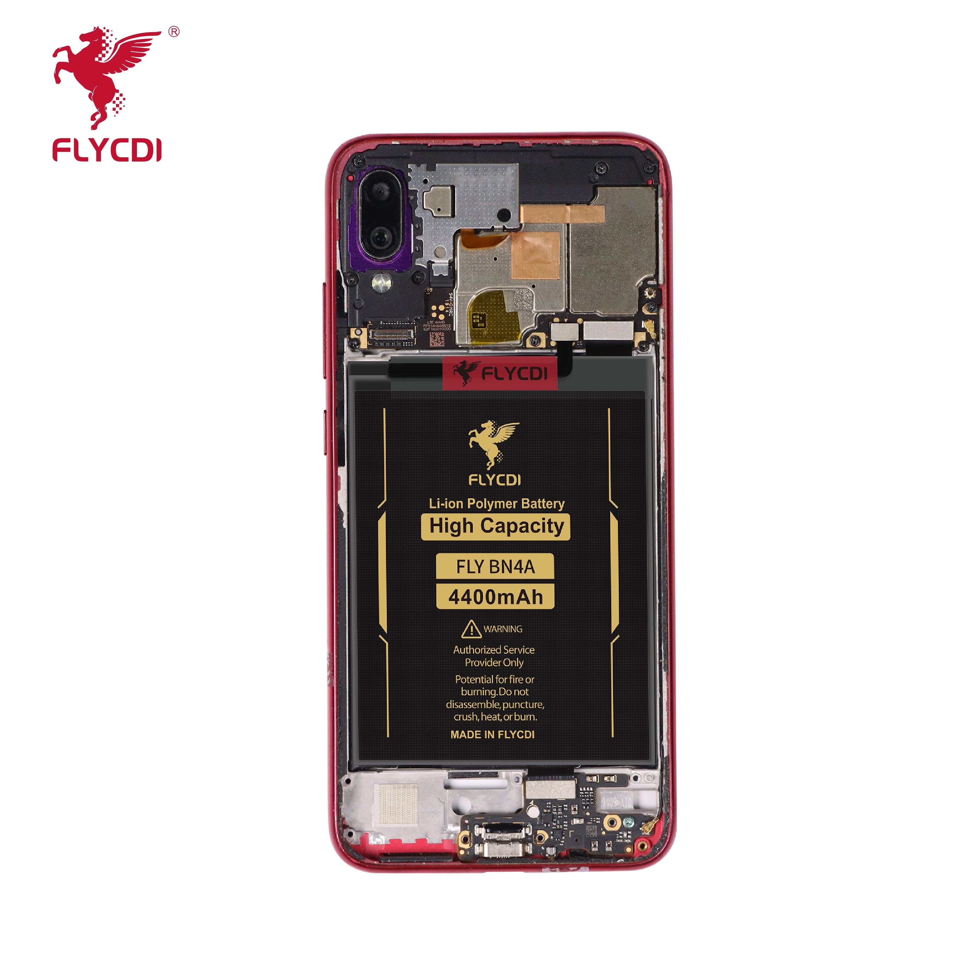 FLYCDI battery phone accessories batterie For Redmi Note 7 recharger battery For Redmi Note 7 Pro BN4A