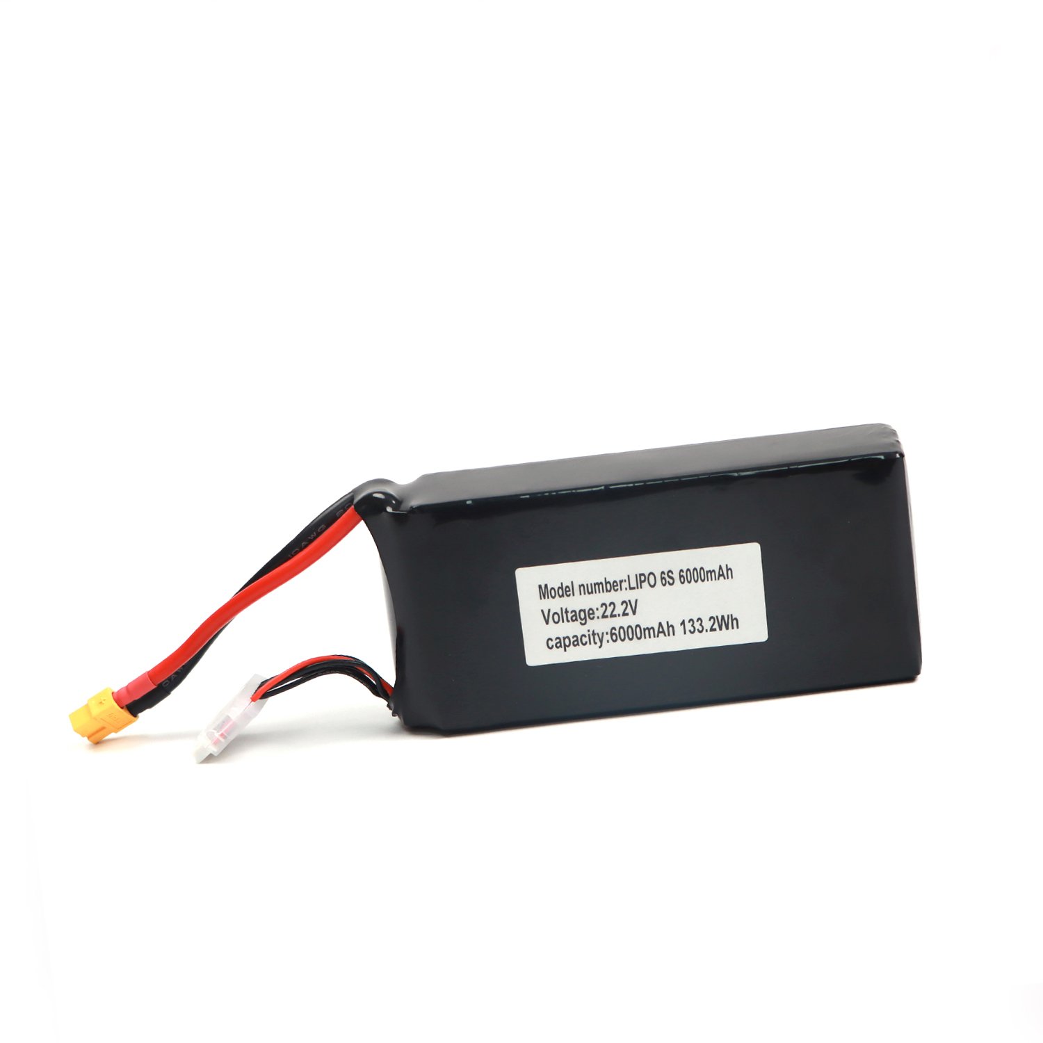 Wholesale 6000mAh 6S High Discharge Lithium Polymer Drone Battery Pack 22.2V Remote Control Toy with 24V & 72V Options