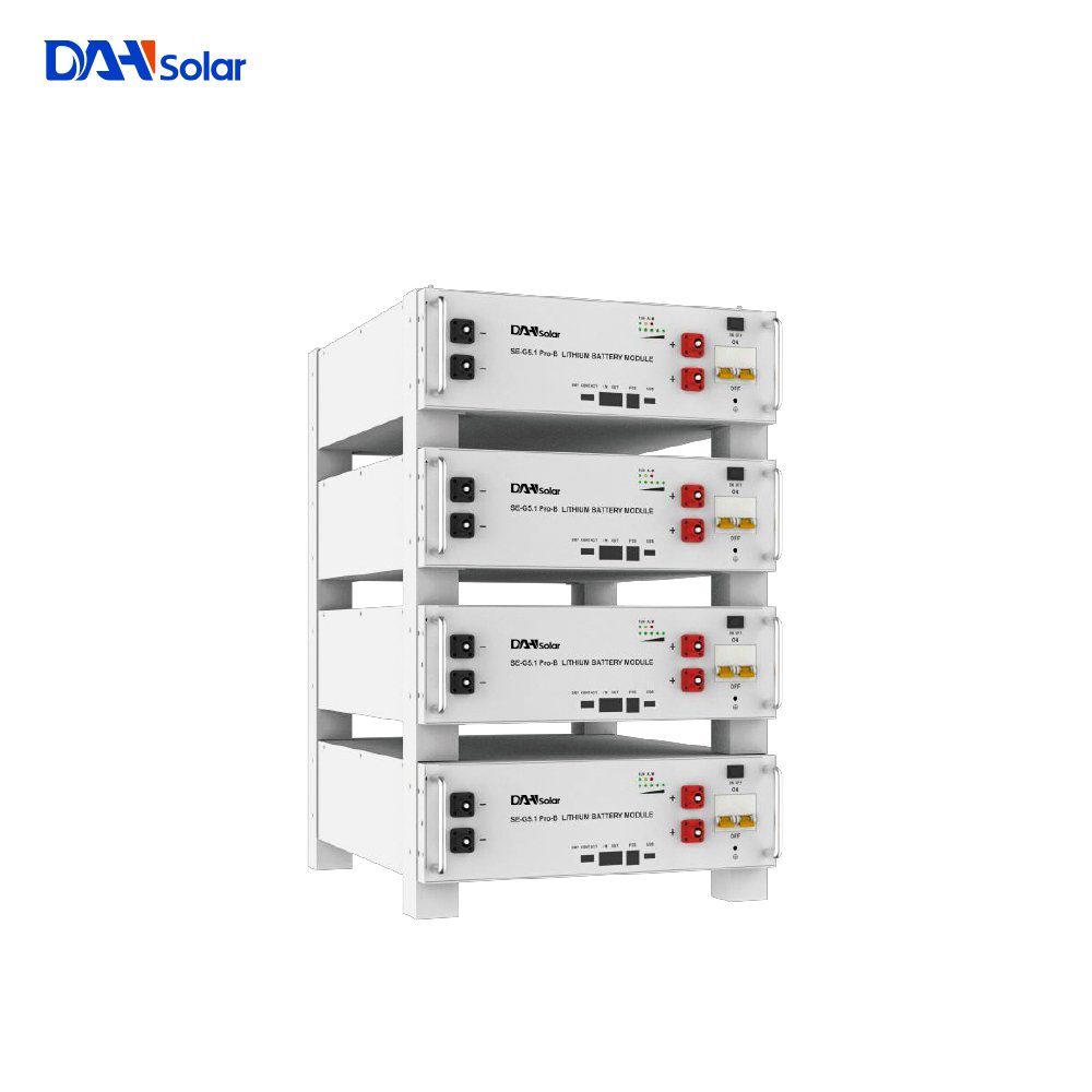 Deye 6000 Cycle Life Wall-Mounted Lithium Battery SE-G5.1 Pro-B 5-327kwh 5.12Kwh 100ah 51.2v Deye Lifepo4 Battery