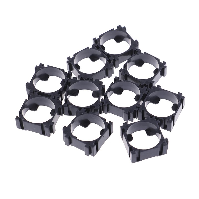 Wholesale li-ion battery pack holder bracket assemble plastic 1P 18650 lithium cell space holders 18650 holder