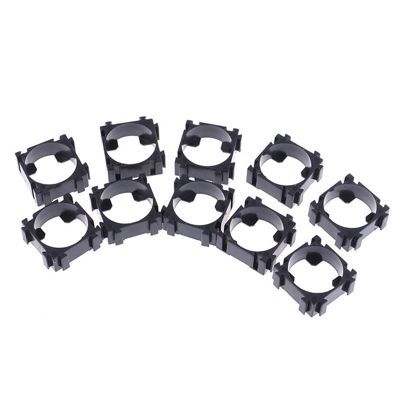 Wholesale li-ion battery pack holder bracket assemble plastic 1P 18650 lithium cell space holders 18650 holder