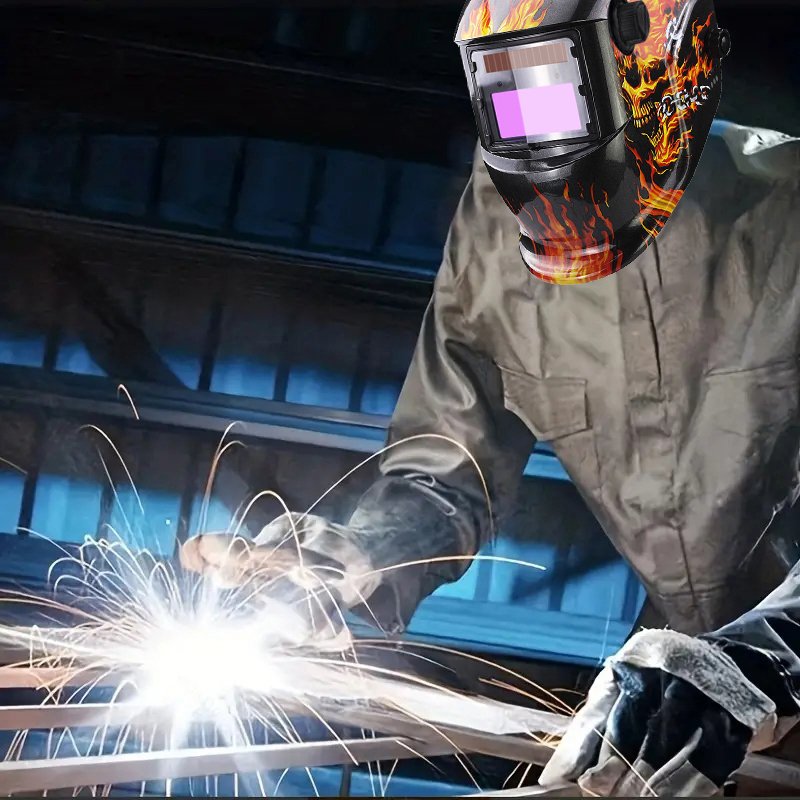 Battery Solar Auto Dimming TIG MIG MMA MAG KR KC Electric True Color Welding Mask Lightweight Auto Dimming