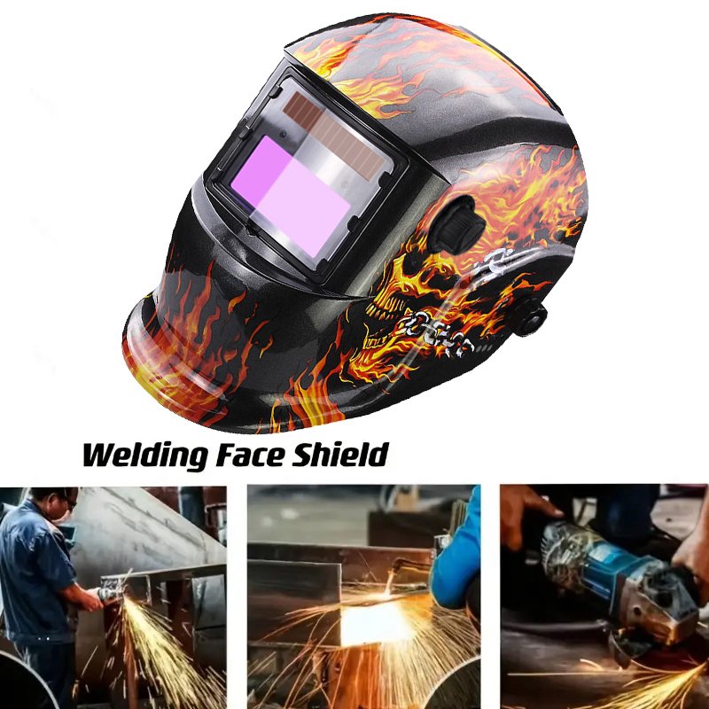 Battery Solar Auto Dimming TIG MIG MMA MAG KR KC Electric True Color Welding Mask Lightweight Auto Dimming