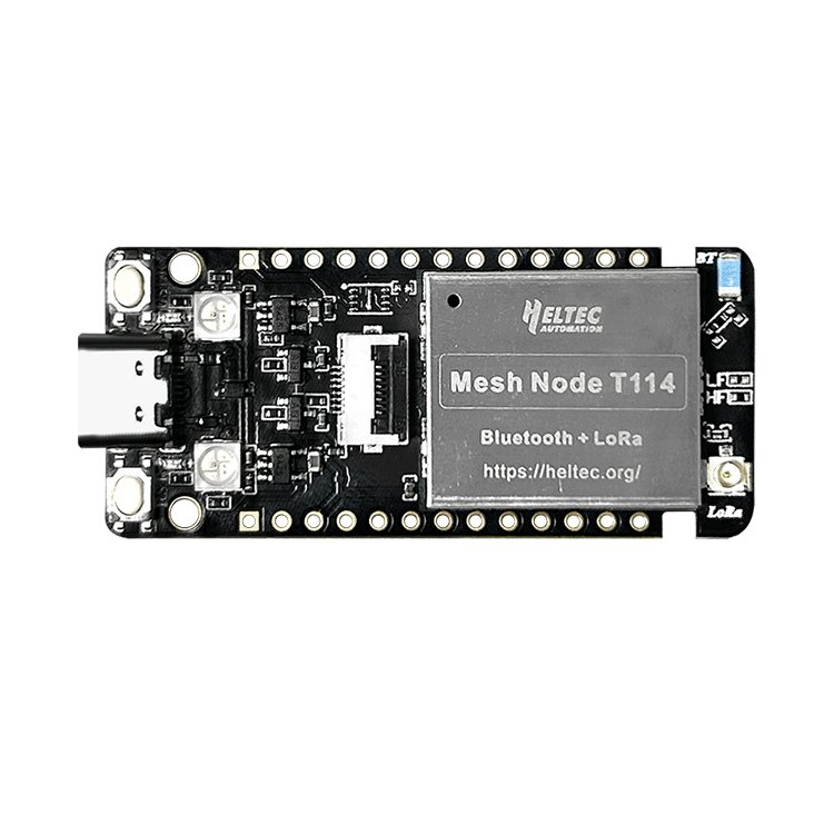 Heltec Nordic nRF52840 SX1262 low power Meshtastic Node T114 v2 LoRa development kit TFT display GPS BLE Solar panel Tracker