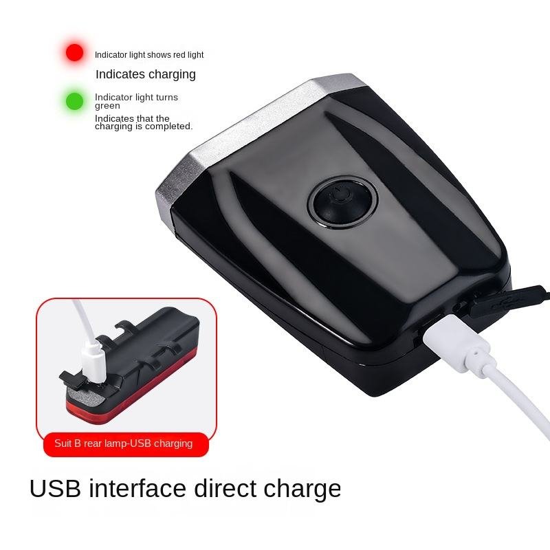 Led Bicycle Lights Bike Front Headlight Power Display MTB Mountain Waterproof Usb Cycling LED Bike Front Lamp