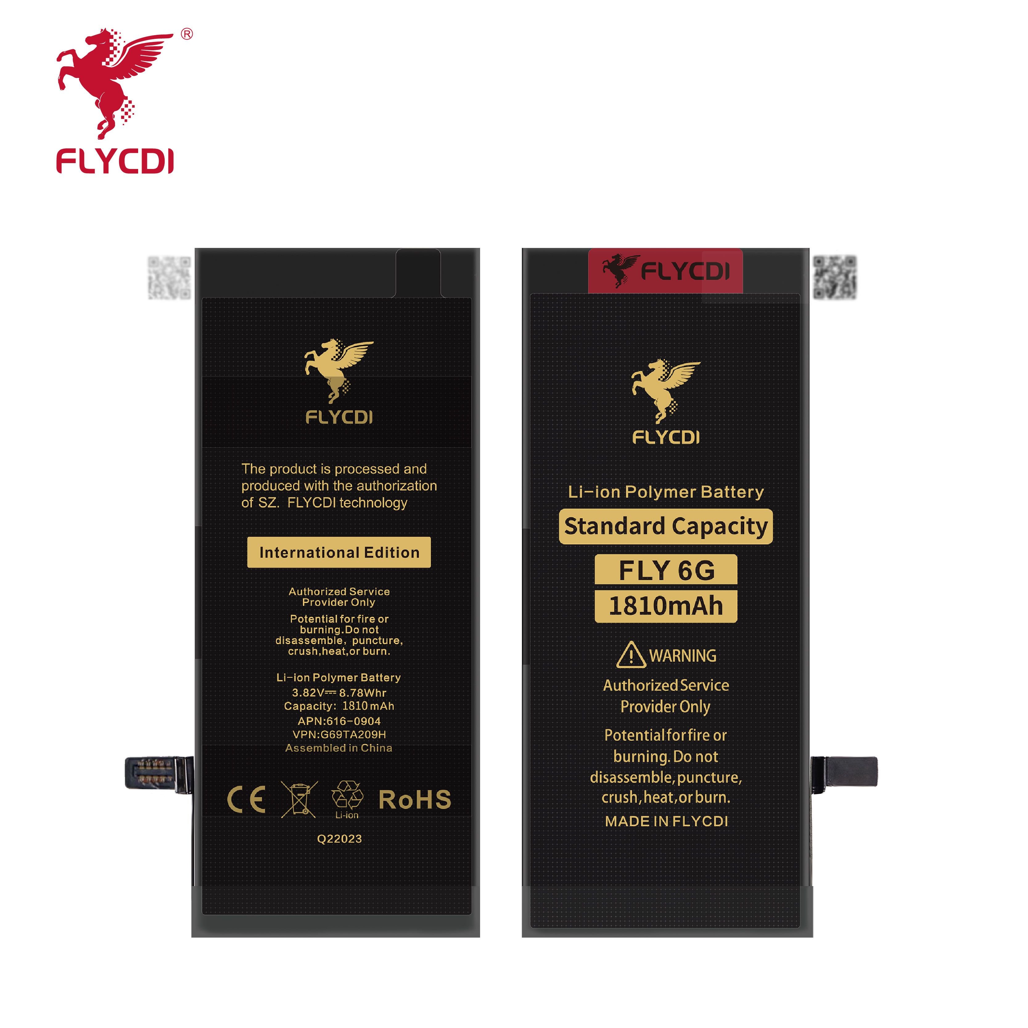 FLYCDI Wholesale Replacement Factory Accessories Battery For Iphone 6 6G 6S 6P 6Plus 6S Plus Battery Lithium