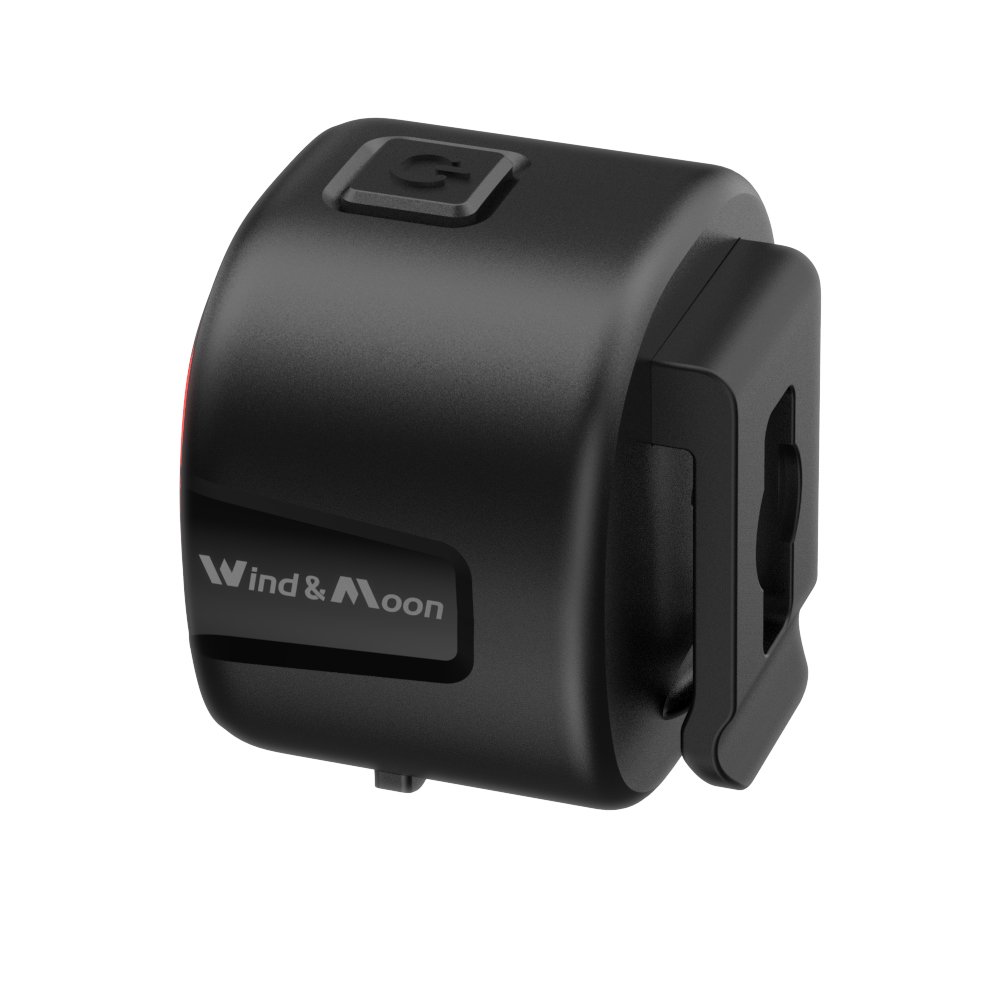 USB and Battery-Powered 50 Lumens LED Rear Light for Mountain Bikes COB Headlights with Seatpost Mount Brake Tail Light Signal