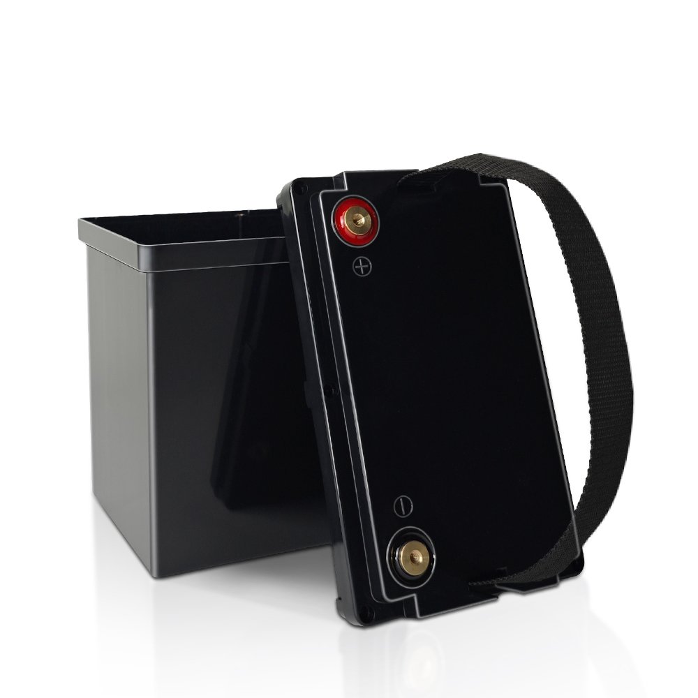 Manufacturer Customized Square Replacement Lithium Ion Empty Plastic Solar Battery Box/Case Battery Accessories