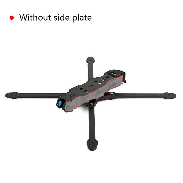 Unisex Ture X Frame GPS Racing Drone Kit 10-Inch Propeller 402mm Wheelbase Compatible T700 Carbon Lite FPV Electrical Toys