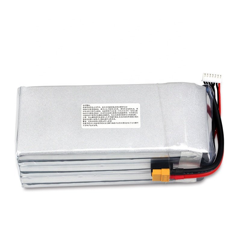 11.1V 16000mAh 3S lithium ion batteries of large capacity and high discharge rate power battery for drones