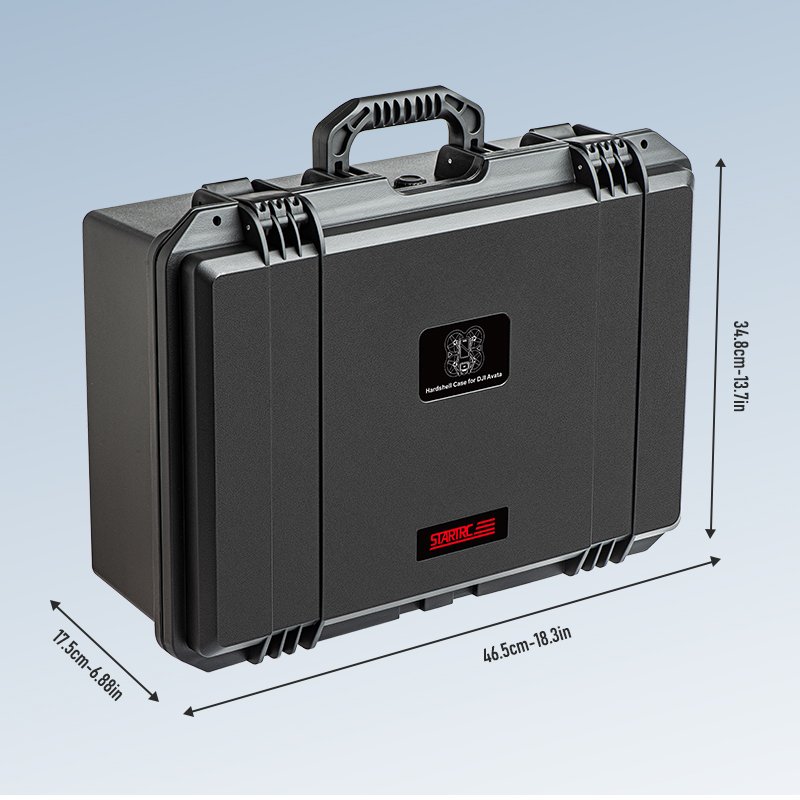 STARTRC waterproof ABS IP67 Glasses with battery Hard Shell Travel Carrying Case for DJI Avata FPV 2 Drone Accessories