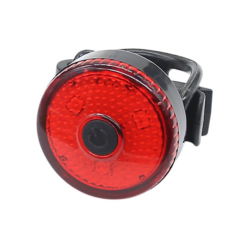 Bicycle Tail Lamp Headlight Waterproof LED Warning Light Mountain Bike Luminous Night Riding Rear Bike Lights