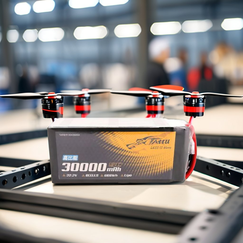 Tattu ACE 30000mAh 6S 22.2V 5C Semi-Solid State Lipo Battery Accessory for RC Airplane & Multi-Rotor Quadcopter Drone