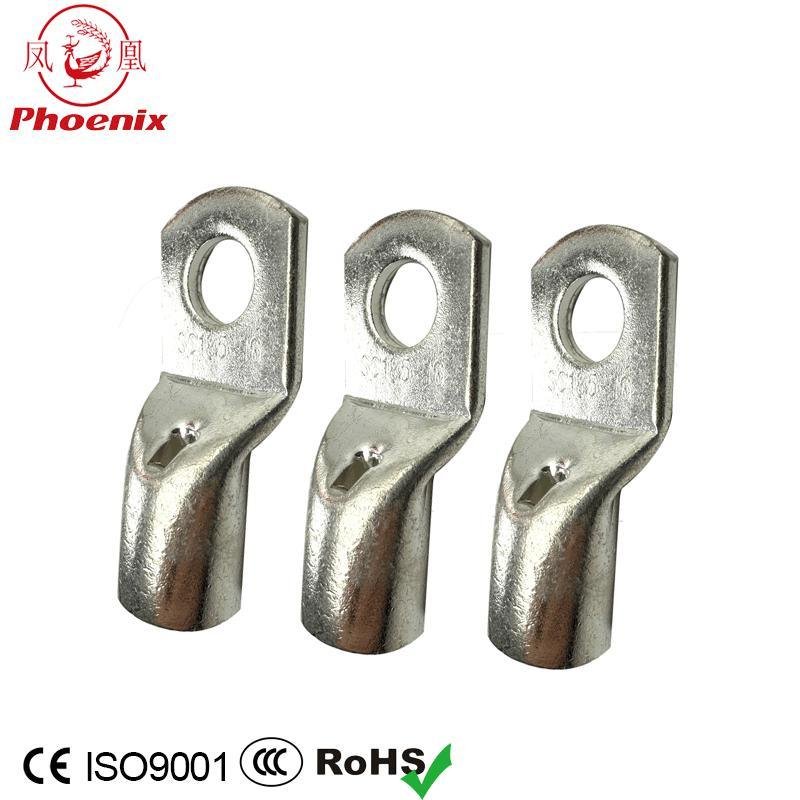PHOENIX Hot Selling Sc (JGY) Tinned Copper Wire Terminal Lug Crimping Terminal with Inspect Hole