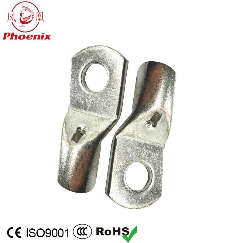 PHOENIX Hot Selling Sc (JGY) Tinned Copper Wire Terminal Lug Crimping Terminal with Inspect Hole