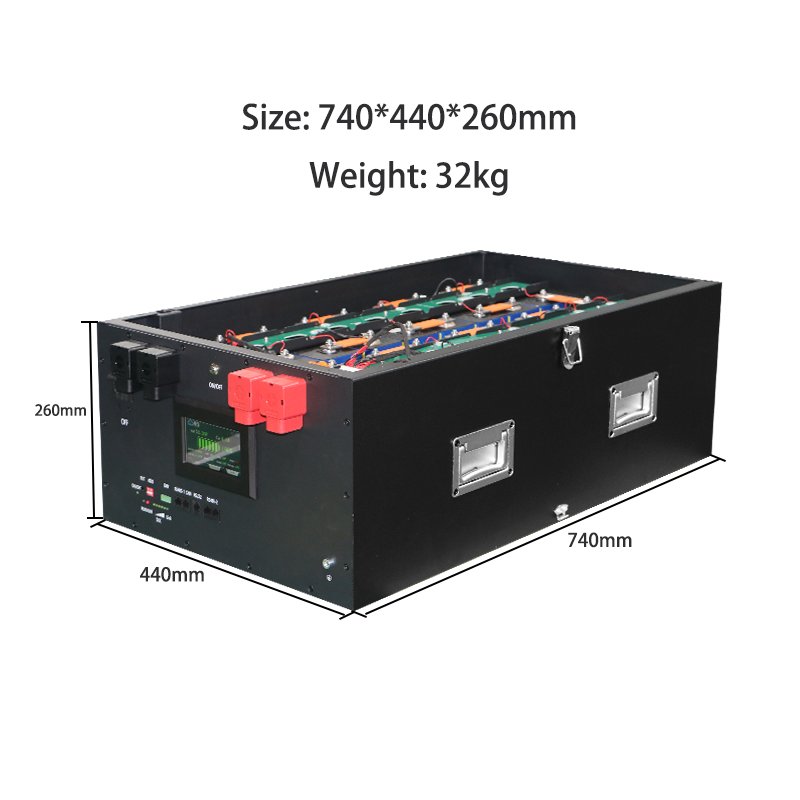 YIXIANG Eu Hot Sell Lithium Ion Metal DIY Box 16S 51.2V 280Ah Lifepo4 Battery Case With JK BMS Diy Lifepo4 Battery Box