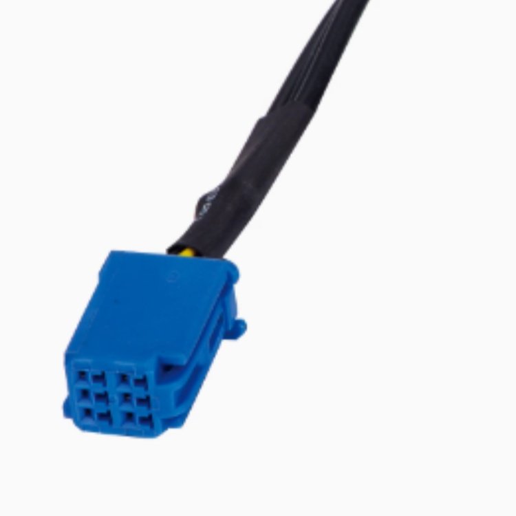 6-Pin 3RCA Female Car Modification Harness Audio and Video Input Wire for Toyota CD Players Electronic Accessory