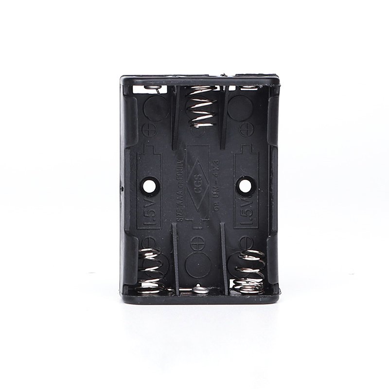 ABS Plastic DIY AA/AAA Battery Holder Case Box with ON/OFF Switch and Cover 12V Voltage Battery Accessories