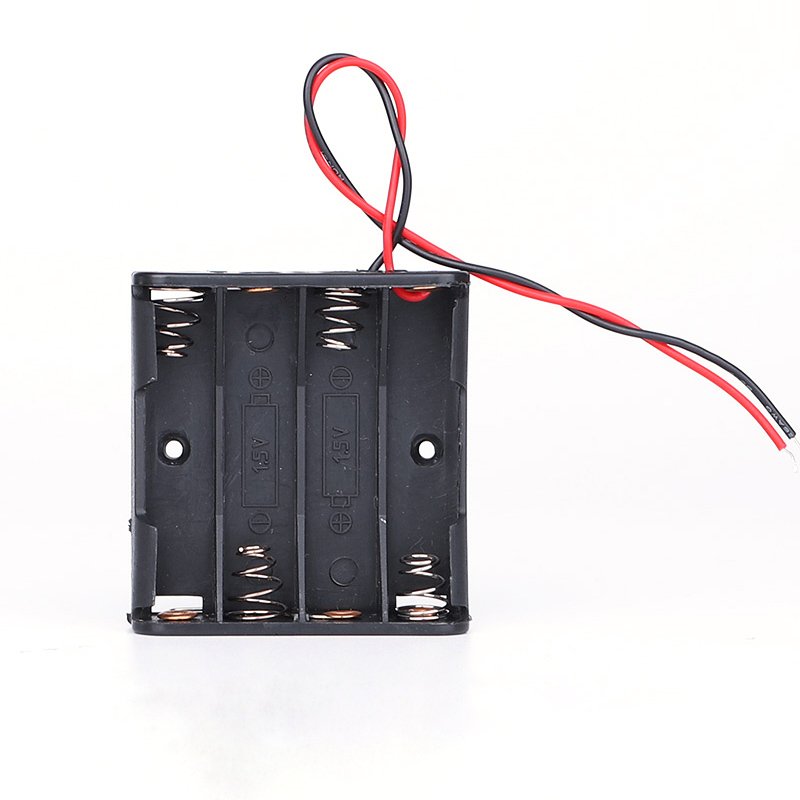 ABS Plastic DIY AA/AAA Battery Holder Case Box with ON/OFF Switch and Cover 12V Voltage Battery Accessories