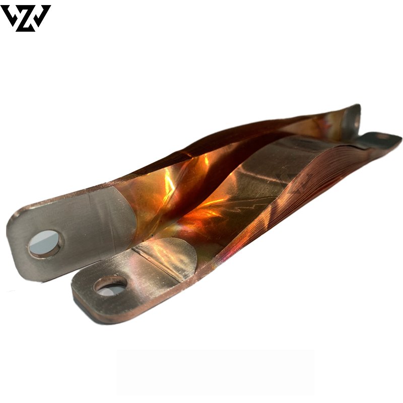 Solar accessories Laminated Copper Electrical Shunts Flexible PVC insulated 5 way tinned copper busbar for lithiuim battery