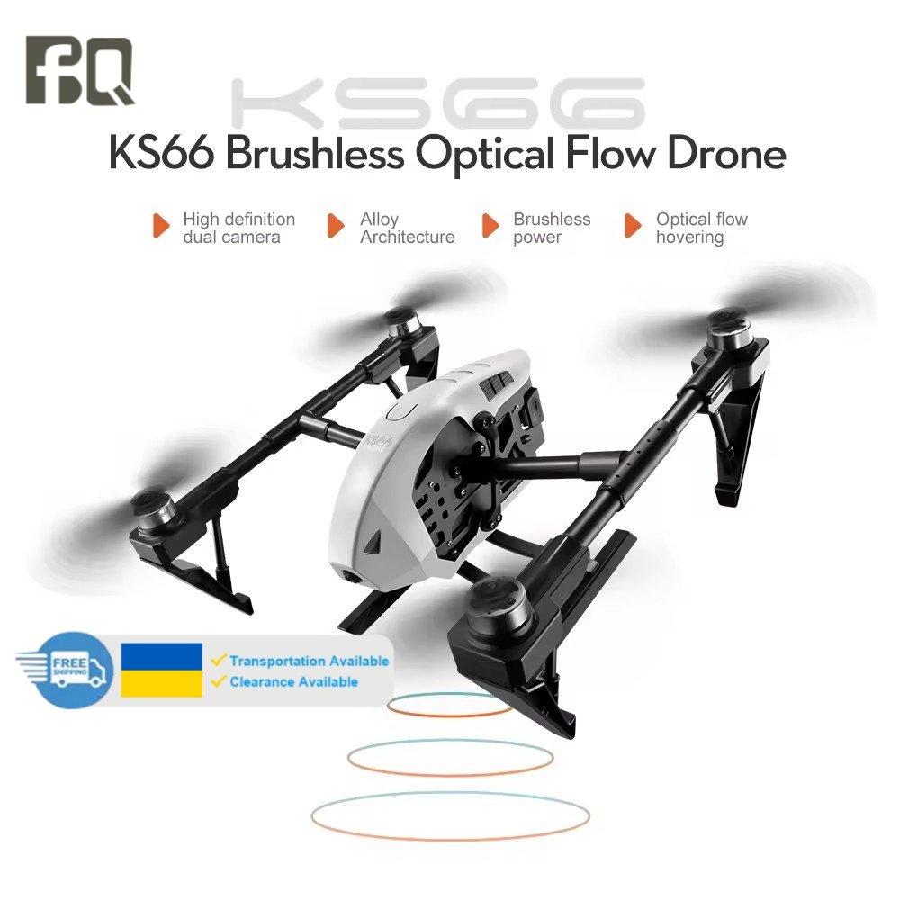 Cross-border KS66 Alloy Accessories For Drone HD Camera Remote Control Optical Flow Airplane