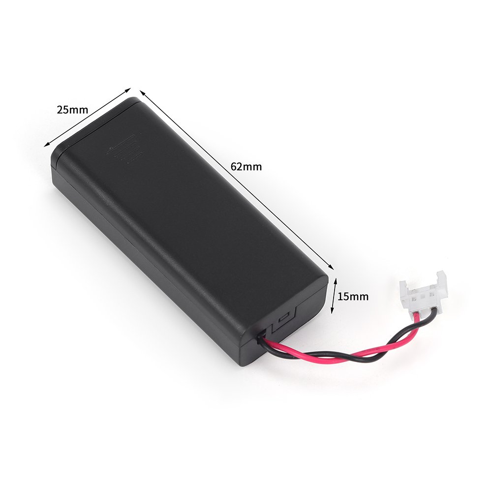 High quality 3AAA battery holder with switch cover Brand new plastic battery box Suitable for all kinds of electrical appliances