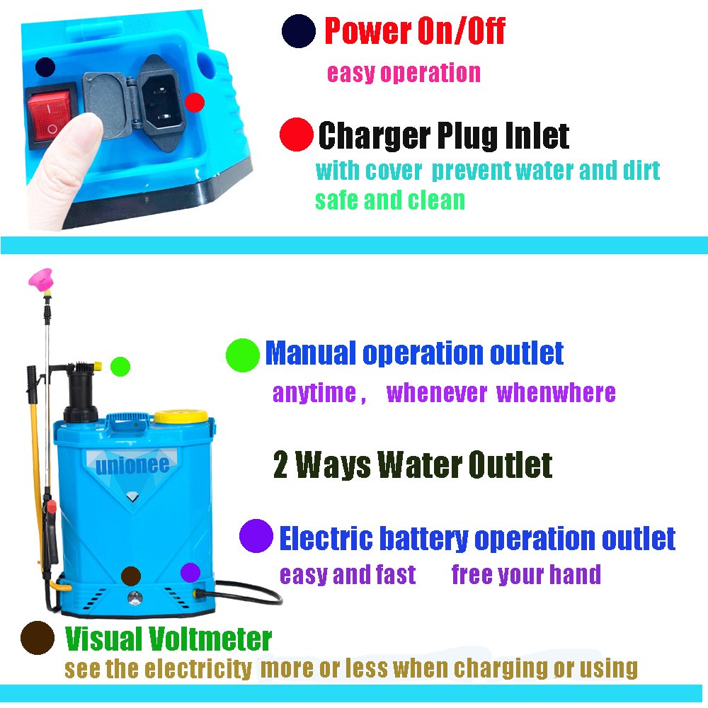Agricultural sprayer accessories electronic component electric power on/off switch for knapsack sprayer repair