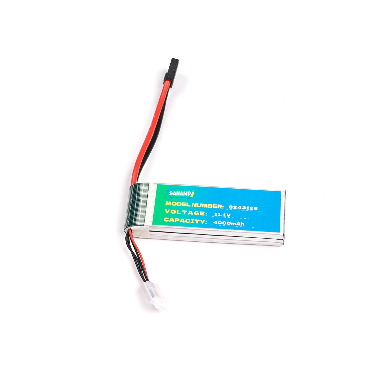 8243126 11.1V 4000mAh Lithium Ion Battery FPV Drone High Rate RC Prismatic Lipo BMS Protection 7.4V-14.8V 3500mAh-4000mAh