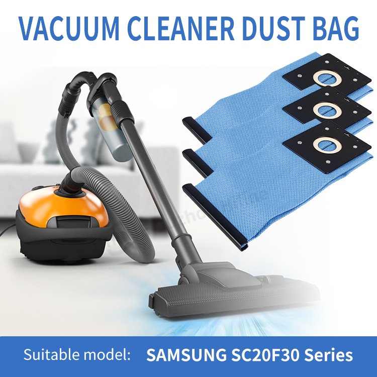 Reusable Vacuum Cleaner Dust Bag SM-021 Compatible with Sam/sung BORK Spare Vacuum Cleaner Accessories Dust Bag