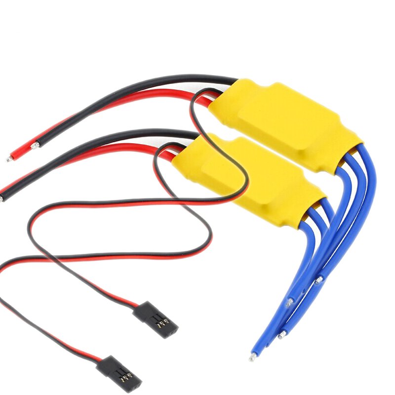 Brushless Electric Speed Controller for Fixed Wing Four Axis Multiaxial Aircraft Model 20A 30A 40A ESC Drones Accessories