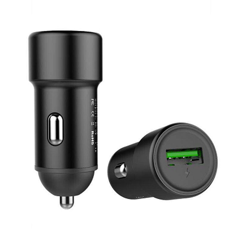 2022 Mobile Phone Accessories OEM 1usb Quick Car Charger QC3.0 Car Charger adapter