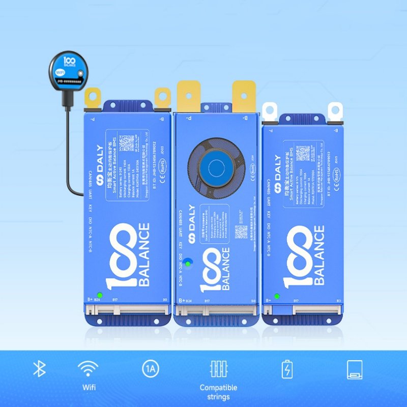 Factory Provide 8S 24S 100A 150A 200A JHB BMS Board for LiFePO4 Lithium Ion Battery BMS