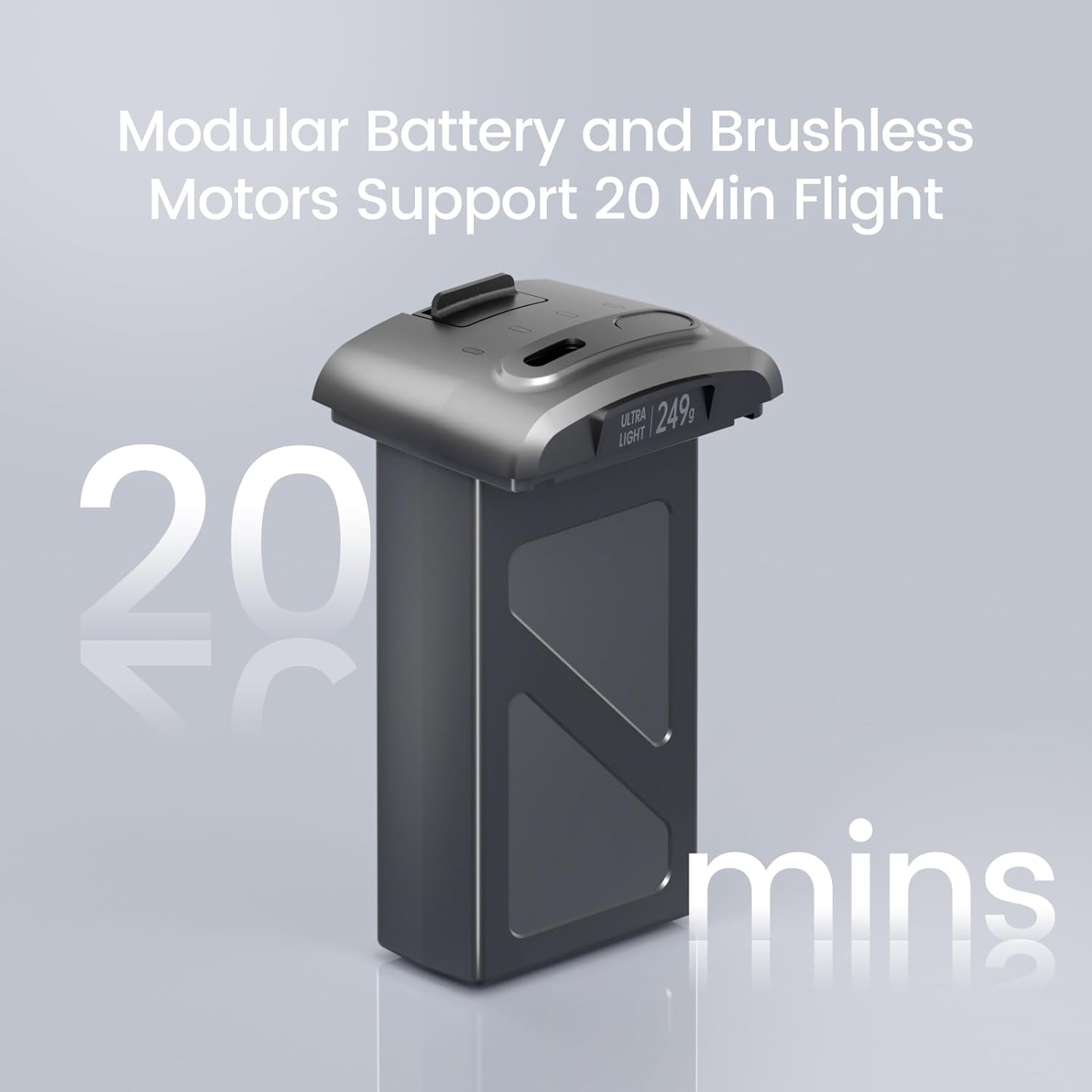 Holy Stone Intelligent Modular Drone Battery for F5spro Drones with Camera for Adults GPS 4K Drone Accessory 2000mAh