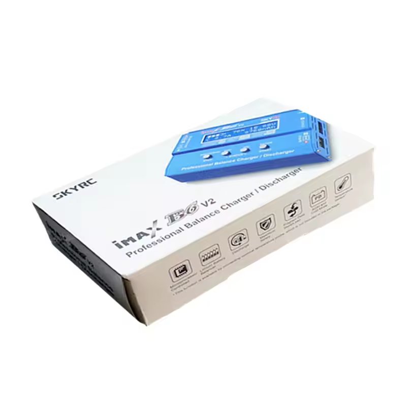 SKYRC iMAX B6 V2 XT60 RC Charger FPV Parts Smart Balance 60W 6A 4.35V Battery Resistance Meter DC/DC Converter Lipo Material 10A