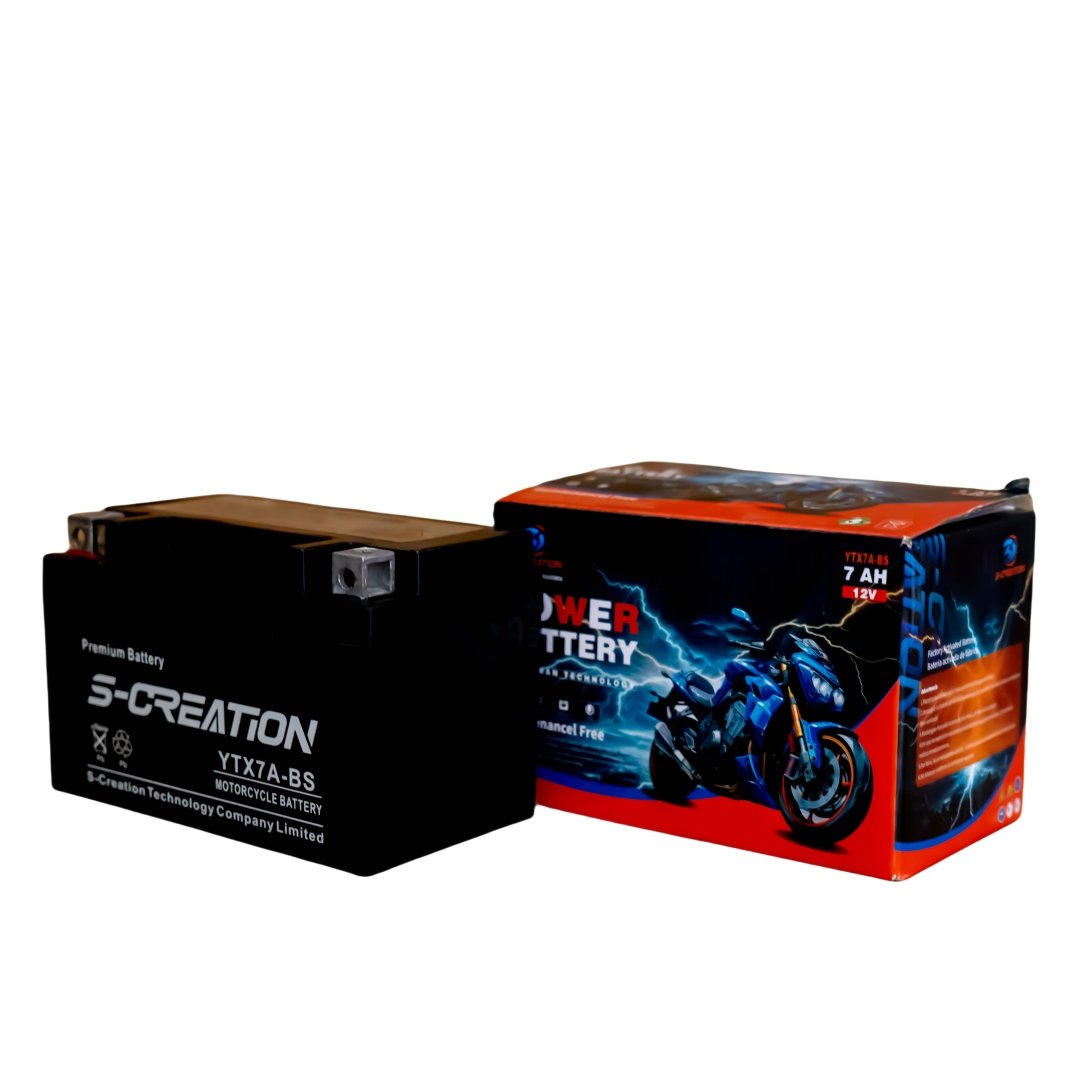 Factory Directly Motorcycle Battery 12V7AH maintenance free long life lead acid battery