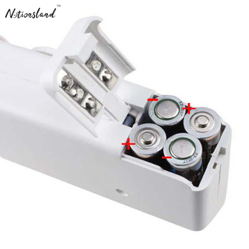 Hot Household Sewing Tools Battery powered Original box electric Handheld Handy Sewing Machine with White silicon rubber case
