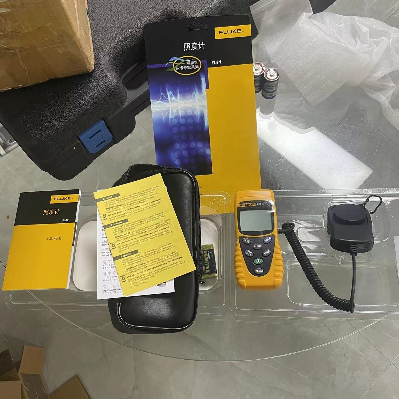 Fluke 941 lux meter