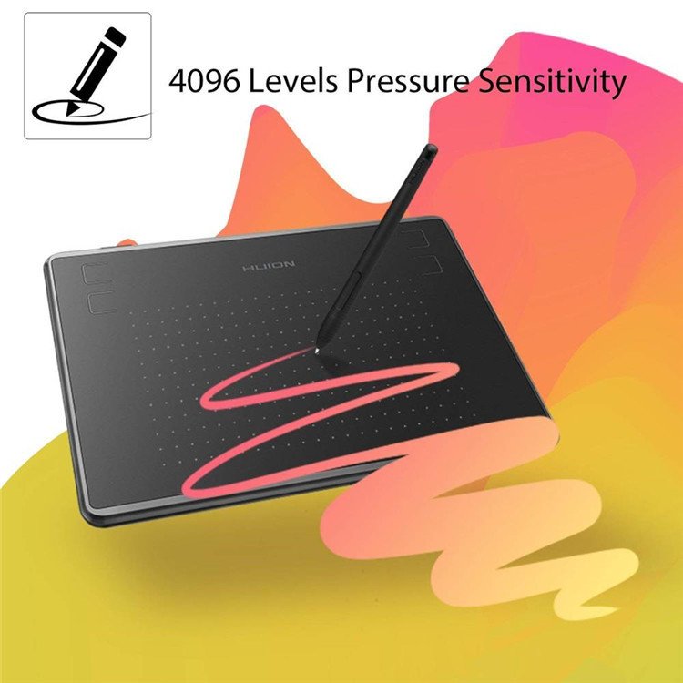 Manufacturer price black color other computer accessories battery-free stylus H430P HUION graphic digital tablet