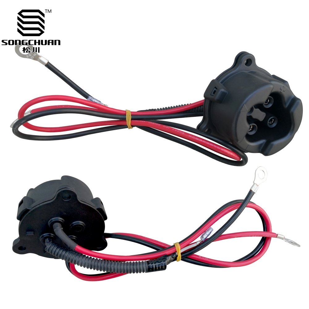 Golf 48V MAC DC Charger, Plug Powerwise Receptacle for Yam Electric 2011-2017 G29, JR1-H235A-00, JW9-H6181-00