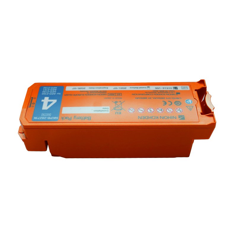 NIHON KOHDEN defibrillator original battery NKPB-28271K suitable for AED-2100/AED-2150/AED-2151/AED-2152
