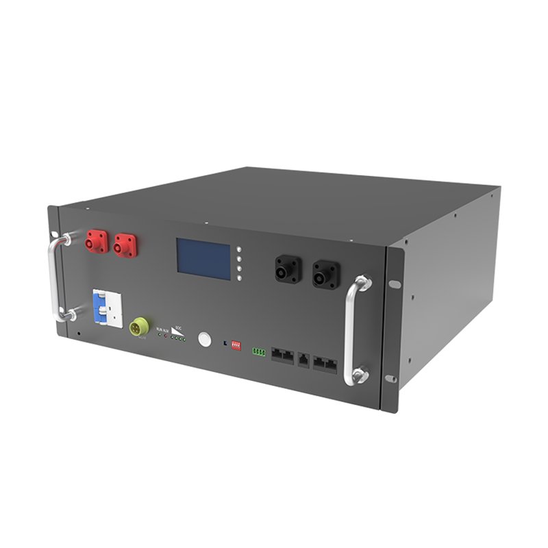 Rack mounted Solar Accessories 5Kwh Energy Storage Battery LiFePO4 51.2V 100Ah Stackable Lithium Battery