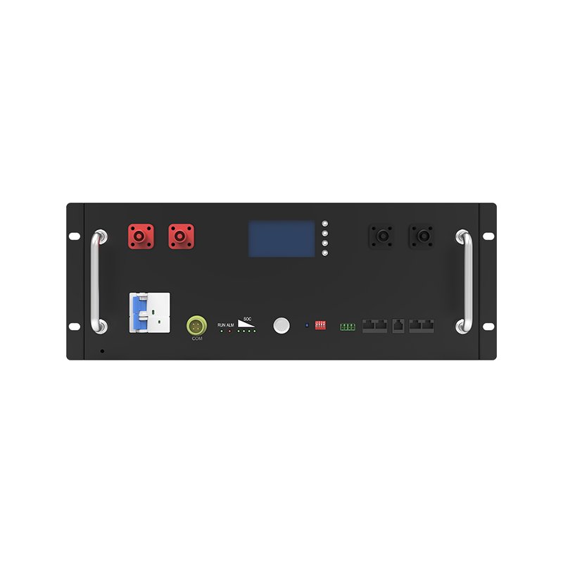 Rack mounted Solar Accessories 5Kwh Energy Storage Battery LiFePO4 51.2V 100Ah Stackable Lithium Battery