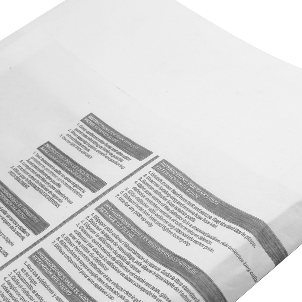 Vacuum Cleaner Filter Bag Compatible with Shop Vacs 15-22 White 1 Layer Vacuum Cleaner Accessories