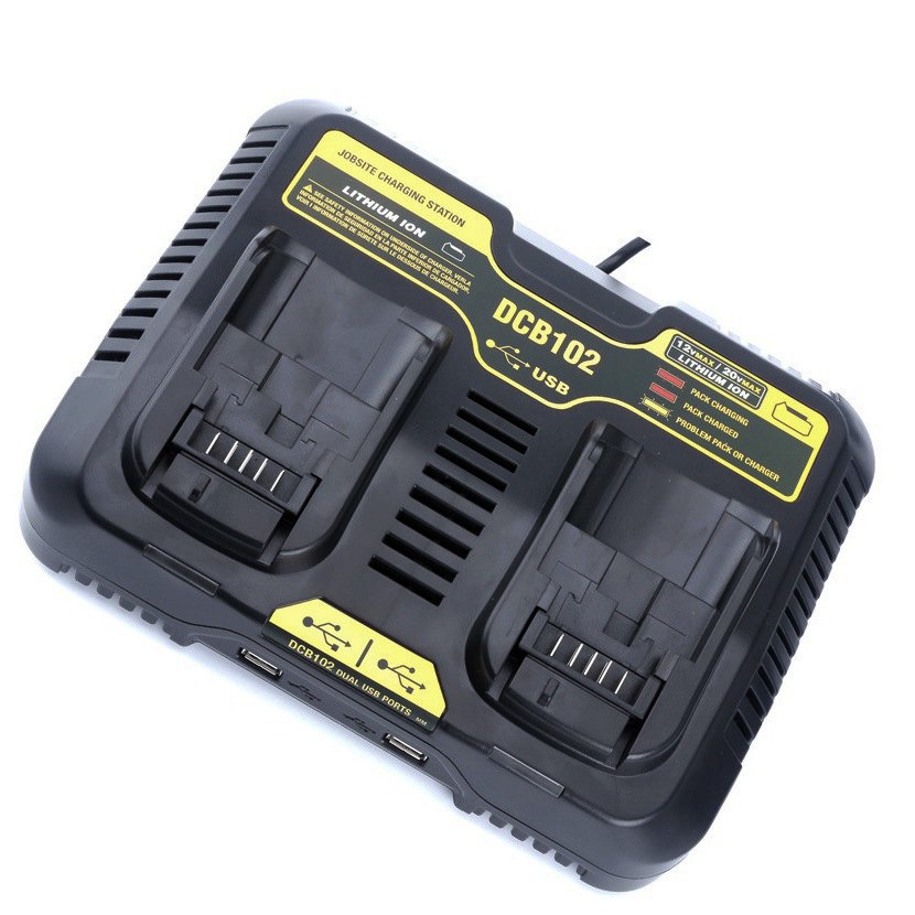 12V 20V Lithium-Ion Power tool Battery Charger For Dewalt Fast Charge DCB102 DCB112 DCB115 DCB118