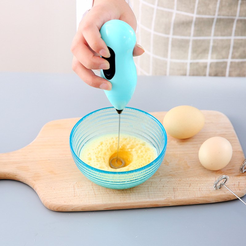 Top selling mini portable Coffee Latte Cappuccino Mixer Milk Frother Automatic Electric Stirring Egg Tool